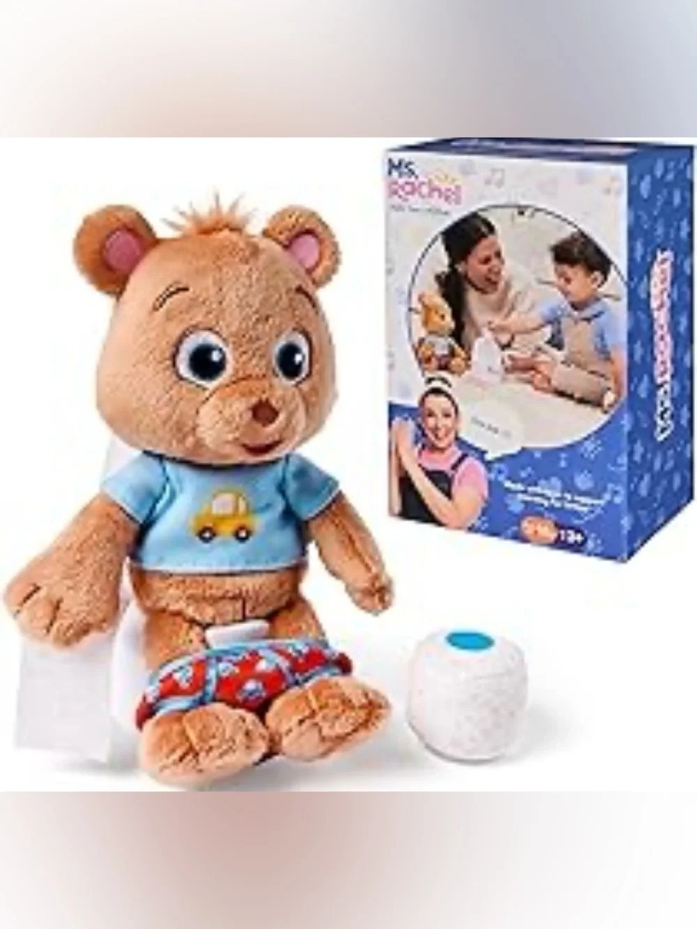 Ms. Rachel’s Potty Time  With Bean Plush Blue ShirtMs. NWT